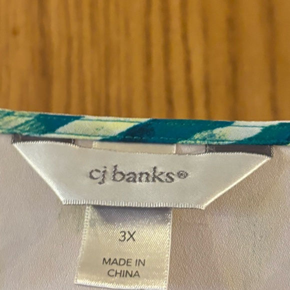 CJ Banks Shirt Size 3X - Picture 4 of 5